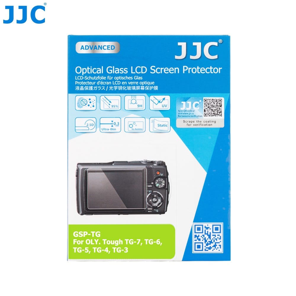 JJC 相機螢幕保護貼 Olympus TG-7 TG-6 TG-5 TG-4 TG-3 公司貨 台灣現貨