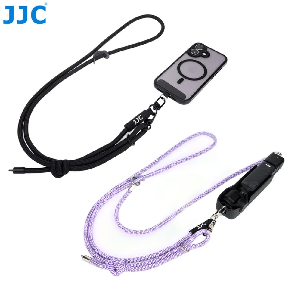 JJC 多功能背帶 手機 DJI Osmo Pocket 3 可調長度 精密編織圓繩 透氣 耐用 公司貨