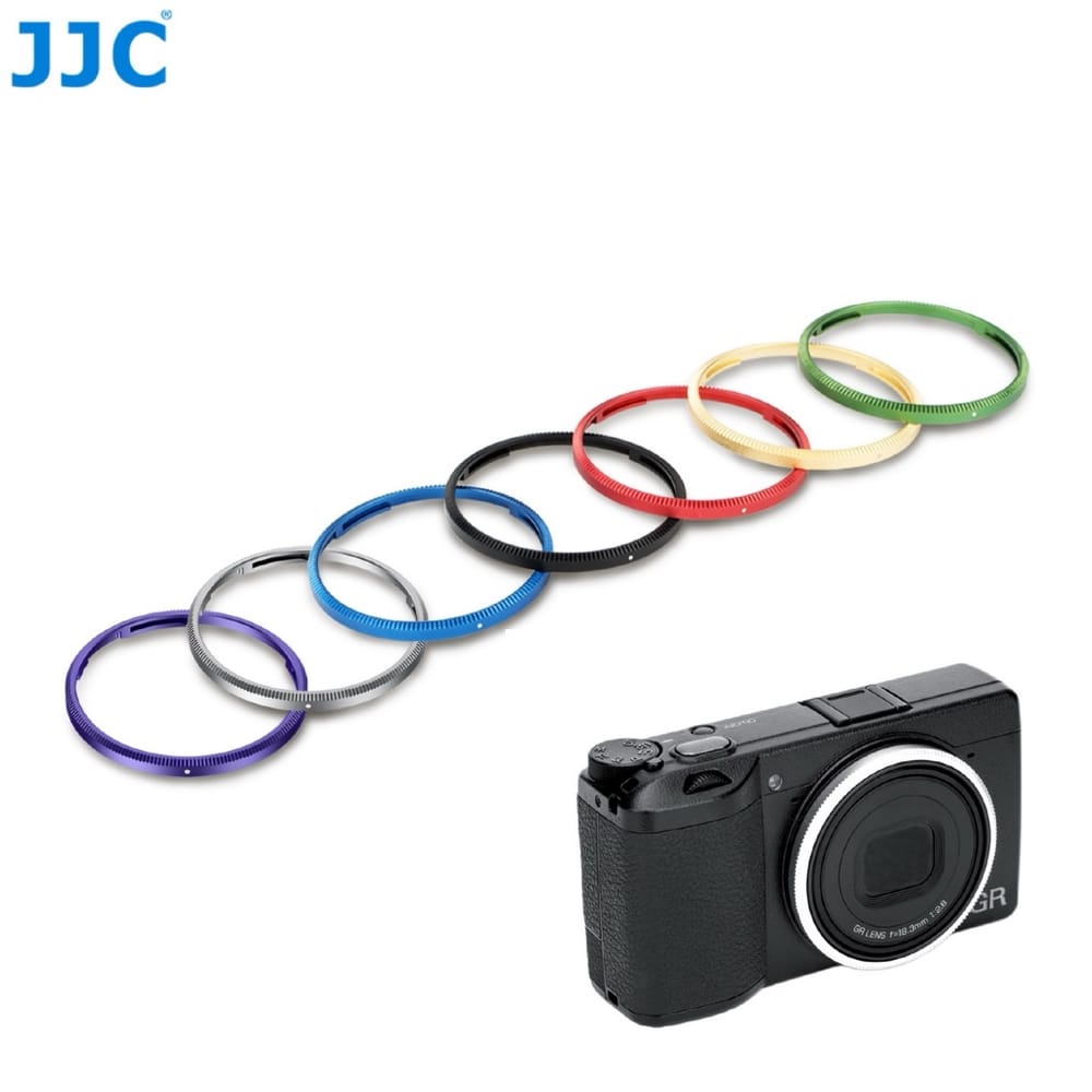 JJC 理光鏡頭裝飾圈 理光RICOH GR3/GR3x/GR4 GRIII/GRIIIx/GRIV 防撞保護環 公司貨